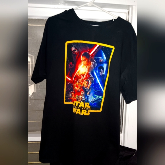 Star wars the force awakens premiere T shirt men's XXL used - Picture 1 of 5